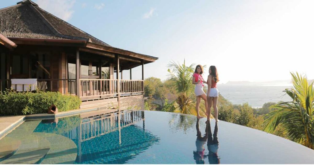 family friendly pools Bali